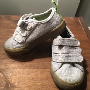 Cat & Jack grey linen sneakers